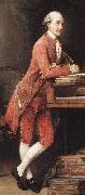 Thomas Gainsborough Portrait of Johann Christian Fischer German composer oil painting artist